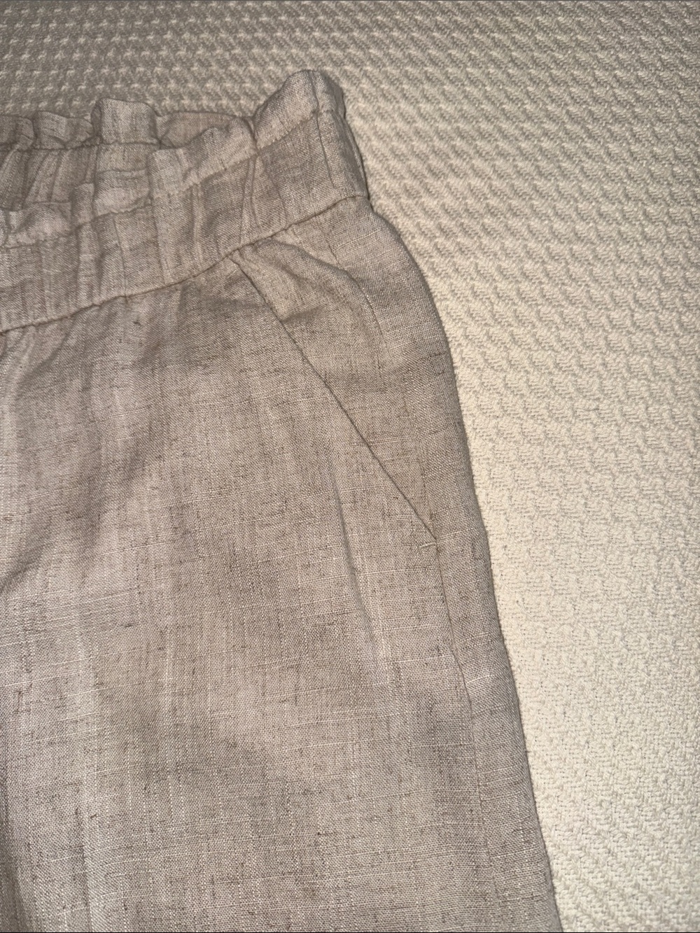 Loft Linen-Blend Wide Leg Pants - Picture 4 of 9